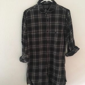Forever 21 LONG Flannel